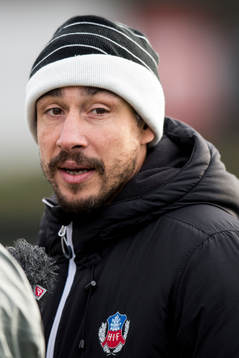 Helsingborgs manager Henrik Larsson