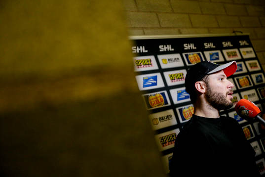 Malmö Redhawks Joey Tenute i segerintervju