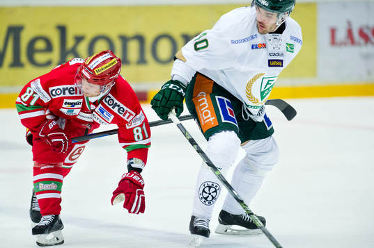 Modos Ilari Filppula och Färjestads Niklas Arell