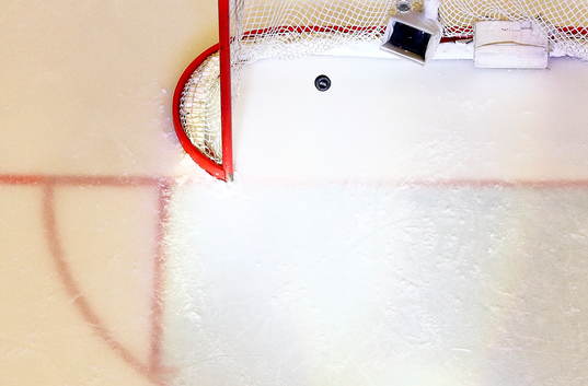 Mål 5-1 i öppet mål av Linköpings Henrik Törnqvist