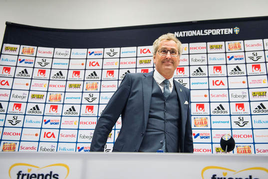 Förbundskapten Erik Hamrén