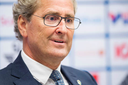Förbundskapten Erik Hamrén