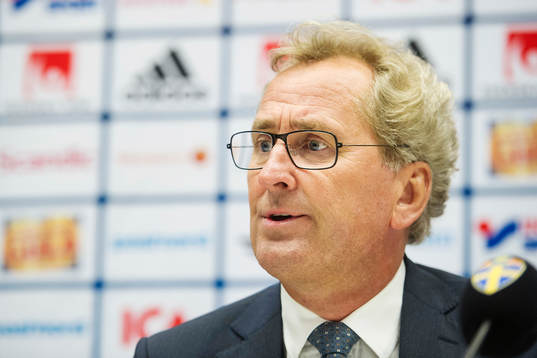 Förbundskapten Erik Hamrén