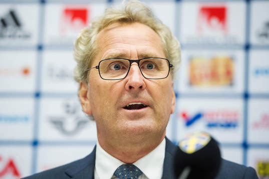Förbundskapten Erik Hamrén