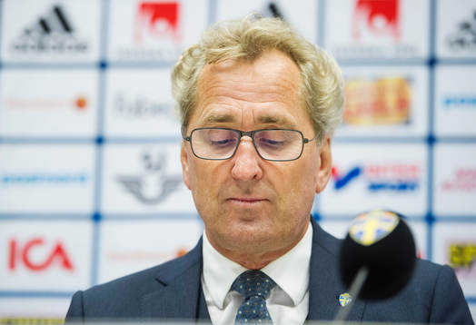 Förbundskapten Erik Hamrén