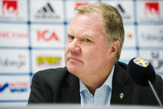 Svenska fotbollsförbundets ordförande Karl-Erik Nilsson