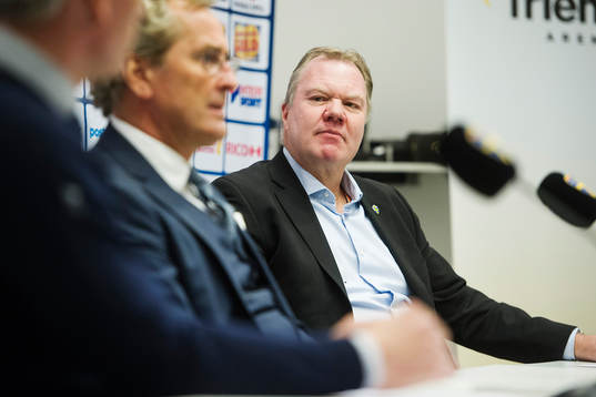 Svenska fotbollsförbundets ordförande Karl-Erik Nilsson