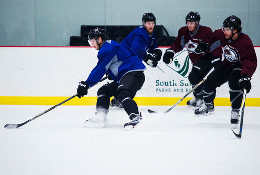 Carl Söderberg och Gabriel Landeskog