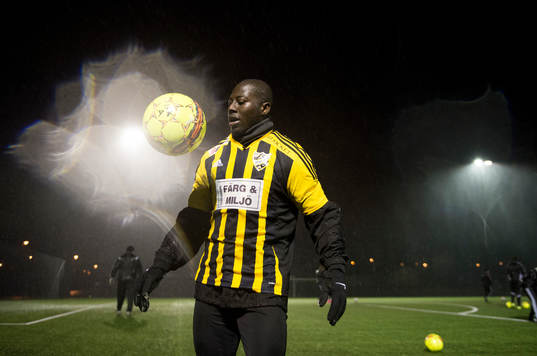 IFK Hässleholms nyförvärv Michael "Mike" Ayebaife