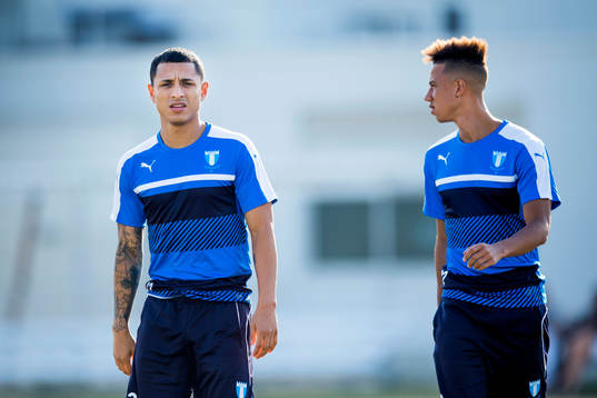 Malmö FFs Yoshimar Yotún och Tobias Sana
