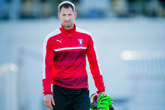 Malmö FFs målvakt Johan Wiland
