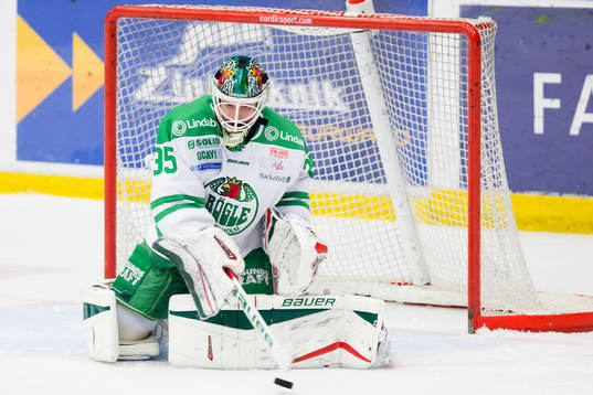 Rögles målvakt Oscar Dansk