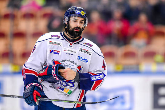 Linköpings Daniel Rahimi deppar