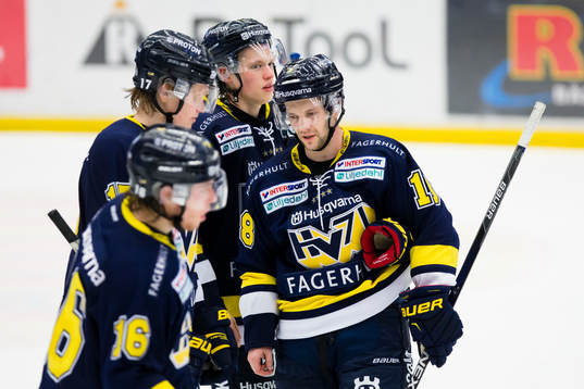 s Filip Sandberg, Emil Johansson, Lawrence Pilut och Pär