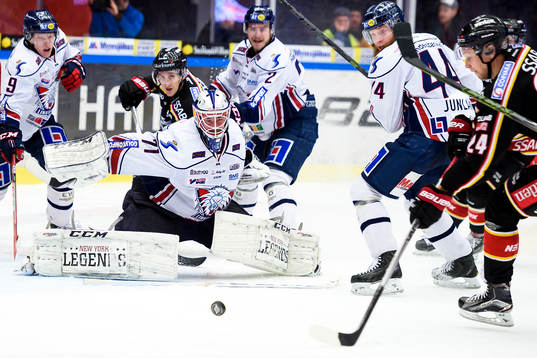 Linköpings målvakt David Rautio