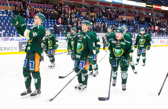 Färjestads Joel Eriksson E, Johan Olofsson, John Persson