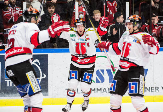 Örebros Marko Anttila, Anders Eriksson och Kalle Olsson
