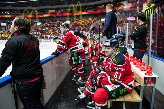 Malmö Redhawks Nicklas Jadeland deppar
