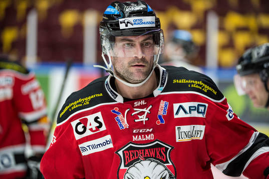 Malmö Redhawks Kent McDonell deppar