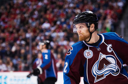 Colorados Gabriel Landeskog deppar