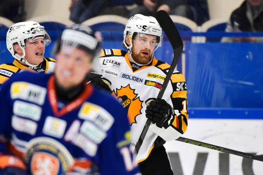 Skellefteås Mattias Ritola jublar