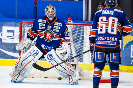 Växjös målvakt Stefan Steen deppar Skellefteås mål