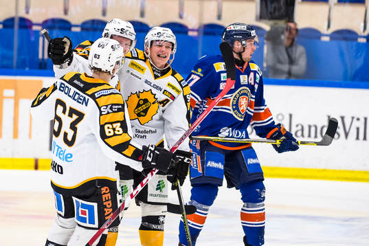 Skellefteås Patrik Zackrisson jublar