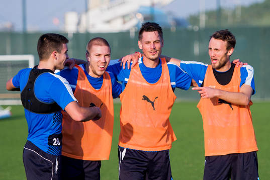 Malmö FFs Vladimir Rodic, Anton Tinnerholm, Markus