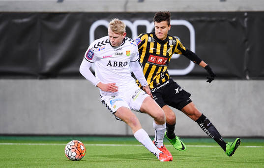 GAIS Carl Nyström och Häckens Alexander Jeremejeff