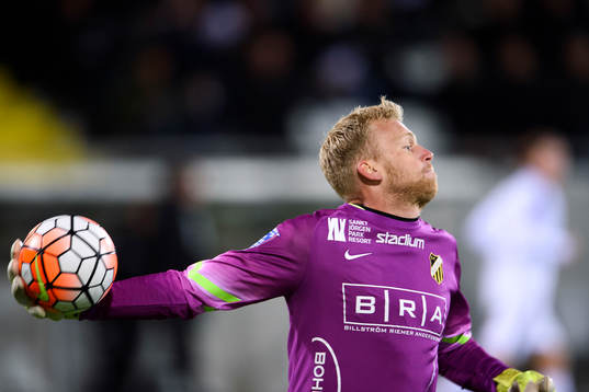 Häckens målvakt Peter Abrahamsson