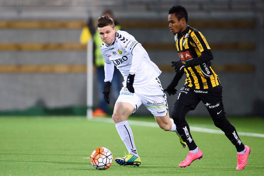 GAIS Felix Kasper Eliasson och Häckens Nasiru Mohammed