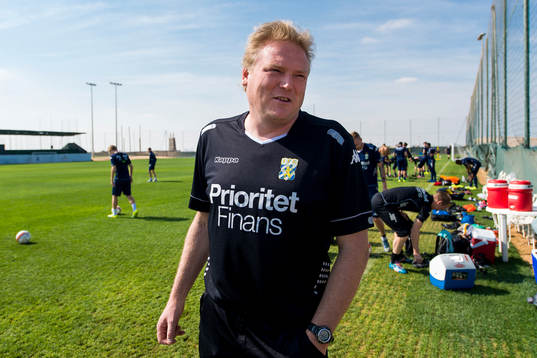 Tränare Jörgen Lennartsson