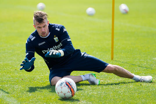 IFK Göteborgs målvakt Erik Dahlin