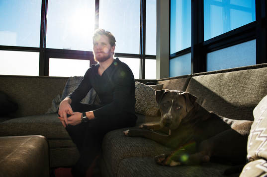 Gabriel Landeskog, spelare i NHL-laget Colorado Avalanche,
