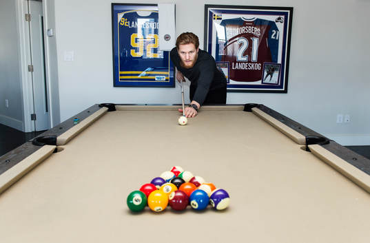 Gabriel Landeskog, spelare i NHL-laget Colorado Avalanche,