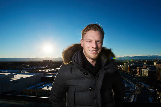 Carl Söderberg, spelare i NHL-laget Colorado Avalanche