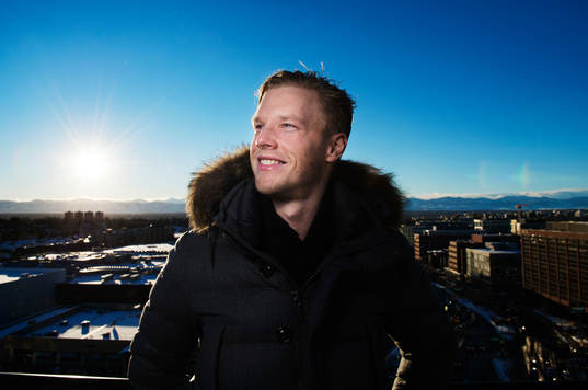 Carl Söderberg, spelare i NHL-laget Colorado Avalanche