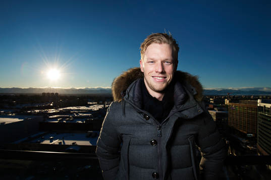 Carl Söderberg, spelare i NHL-laget Colorado Avalanche