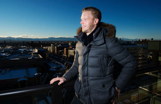 Carl Söderberg, spelare i NHL-laget Colorado Avalanche