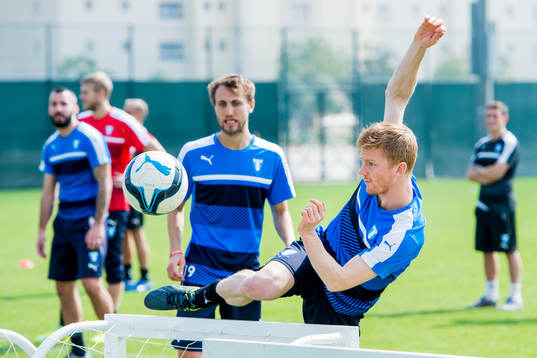 Malmö FFs Magnus Wolff Eikrem och Anders Christiansen