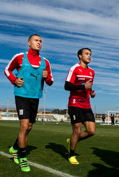 Jordan Larsson och Matthew Rusike
