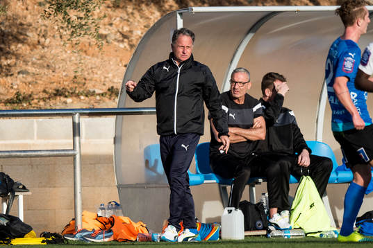 Halmstads tränare Jan Jönsson