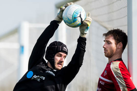 Målvakterna Matt Pyzdrowski och Tomer Chencinski