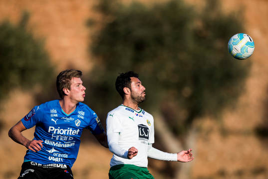 Halmstads Marcus Johansson och Hammarbys Alexssander