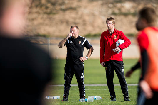 Östersunds assisterande tränare Billy Reid och tränare