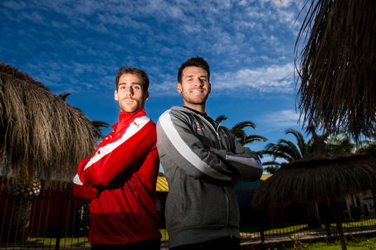 Målvakterna Tomer Chencinski och Matt Pyzdrowski