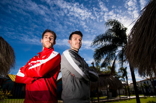 Målvakterna Tomer Chencinski och Matt Pyzdrowski