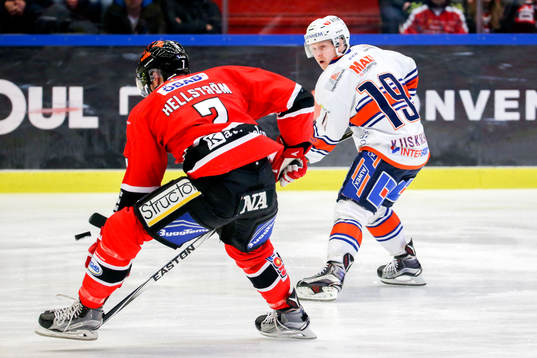 Växjös Tuomas Kiiskinen och Örebros Alexander Hellström