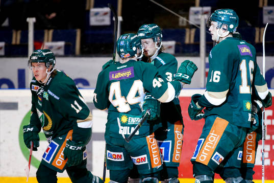 Färjestads Joakim Nygård jublar