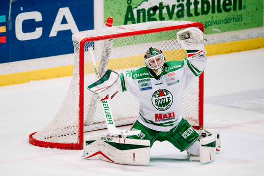 Rögles målvakt Oscar Dansk